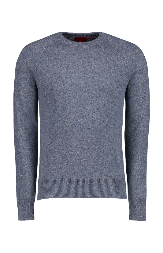 Silk Shetland Crewneck Sweater (7166415700083)