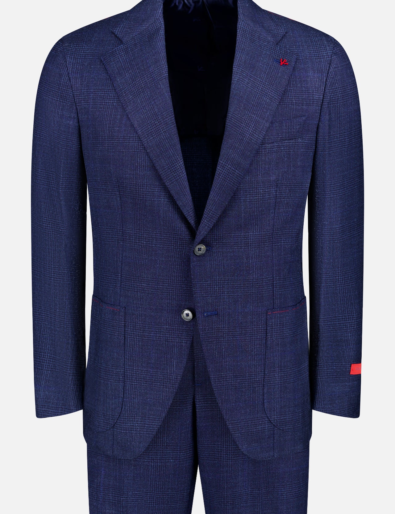 ISAIASilky Wool Tonal Plaid SuitA.K. Rikk's