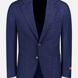 Silky Wool Tonal Plaid Suit (14693707317611)