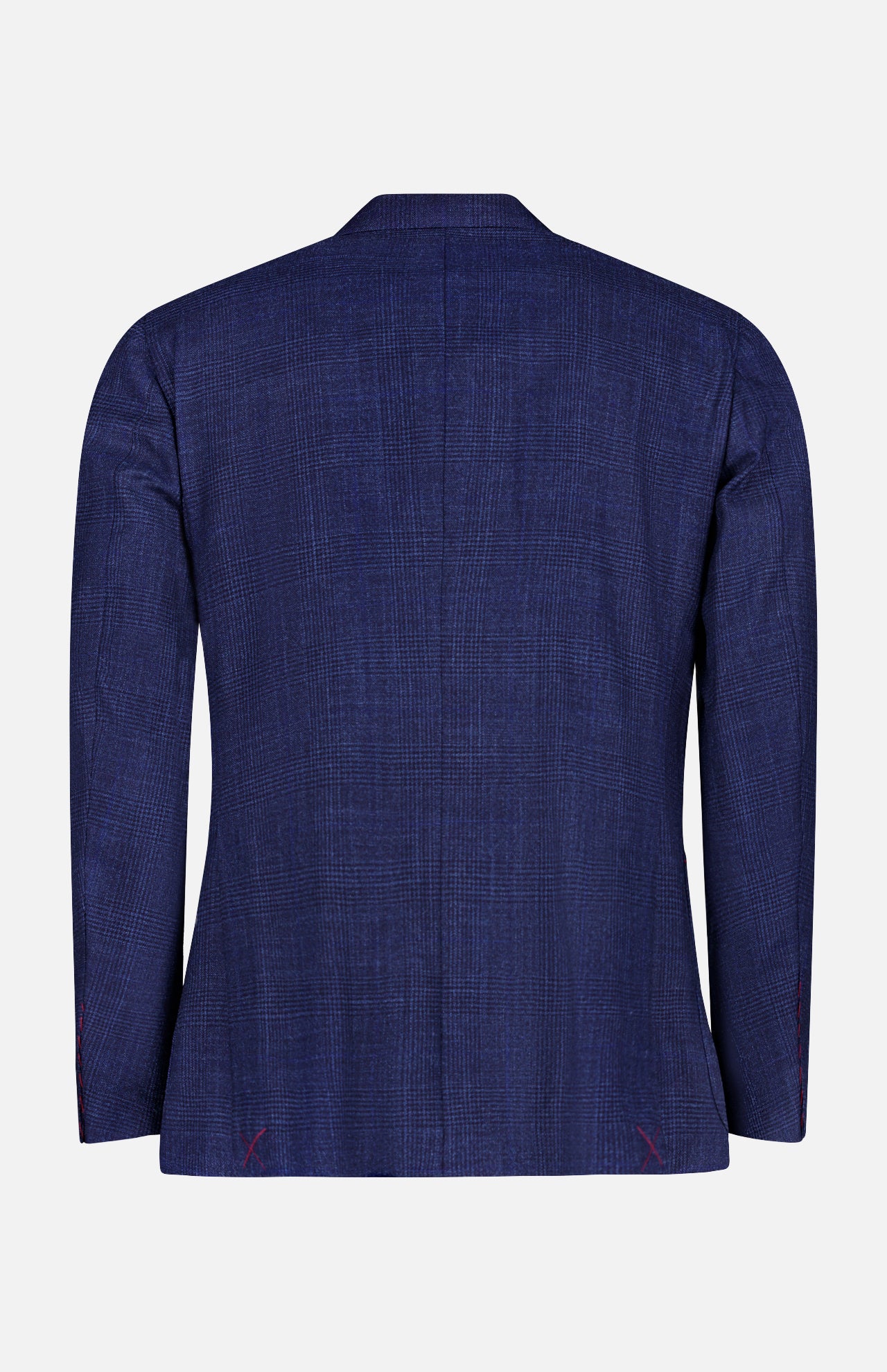 Silky Wool Tonal Plaid Suit (14693707317611)