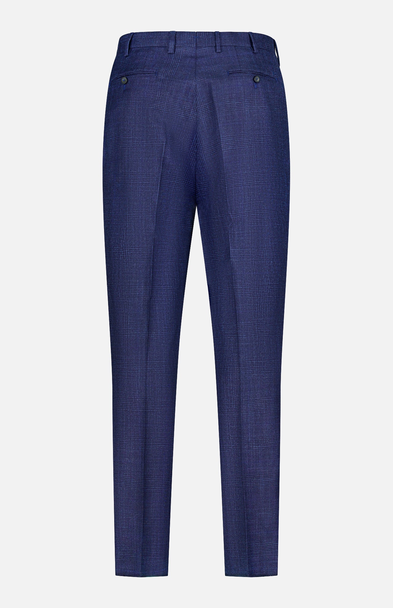 Silky Wool Tonal Plaid Suit (14693707317611)