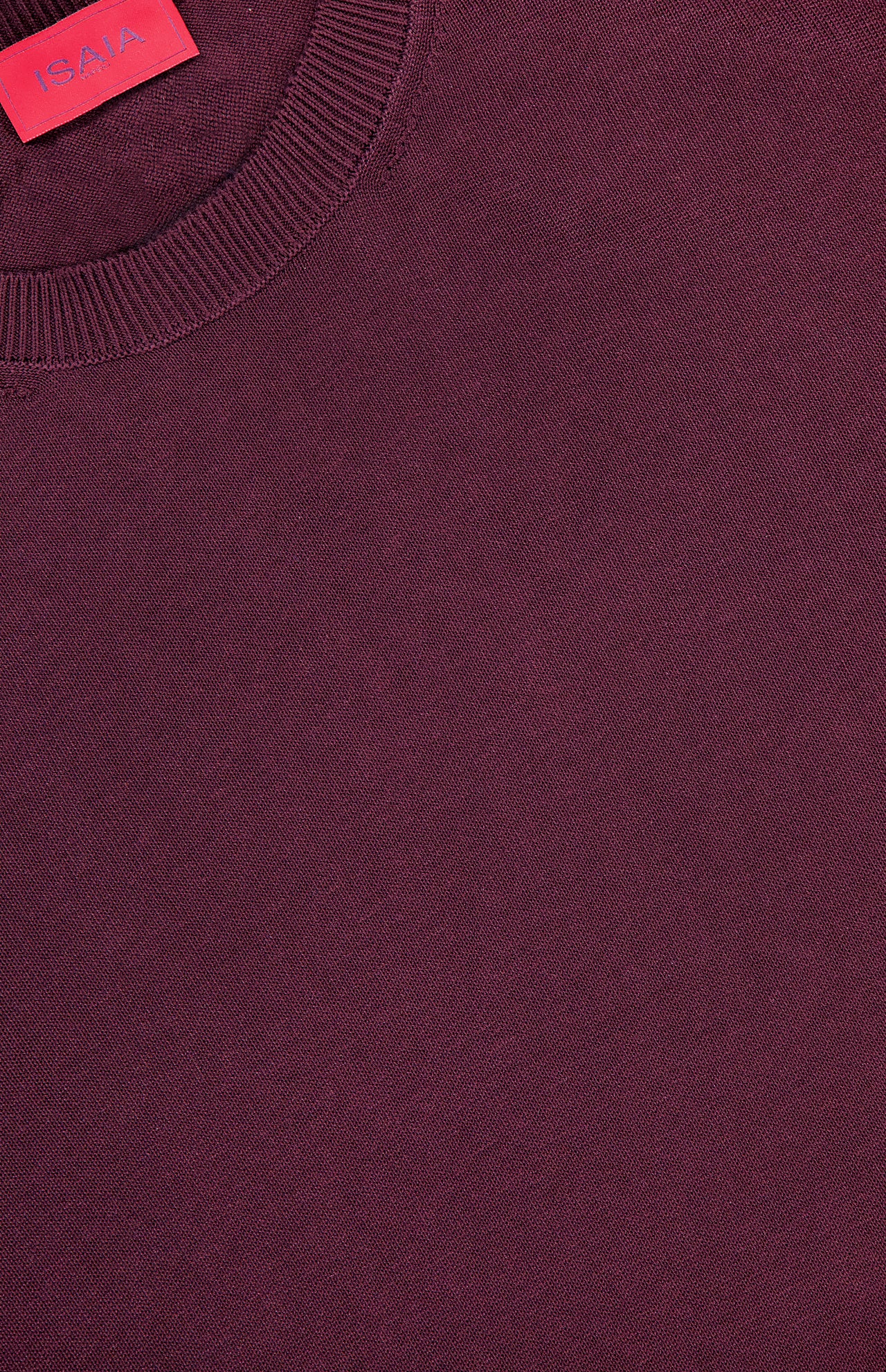 Solid Silk Crew Neck Sweater (14693732024683)