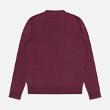 Solid Silk Crew Neck Sweater (14693732024683)