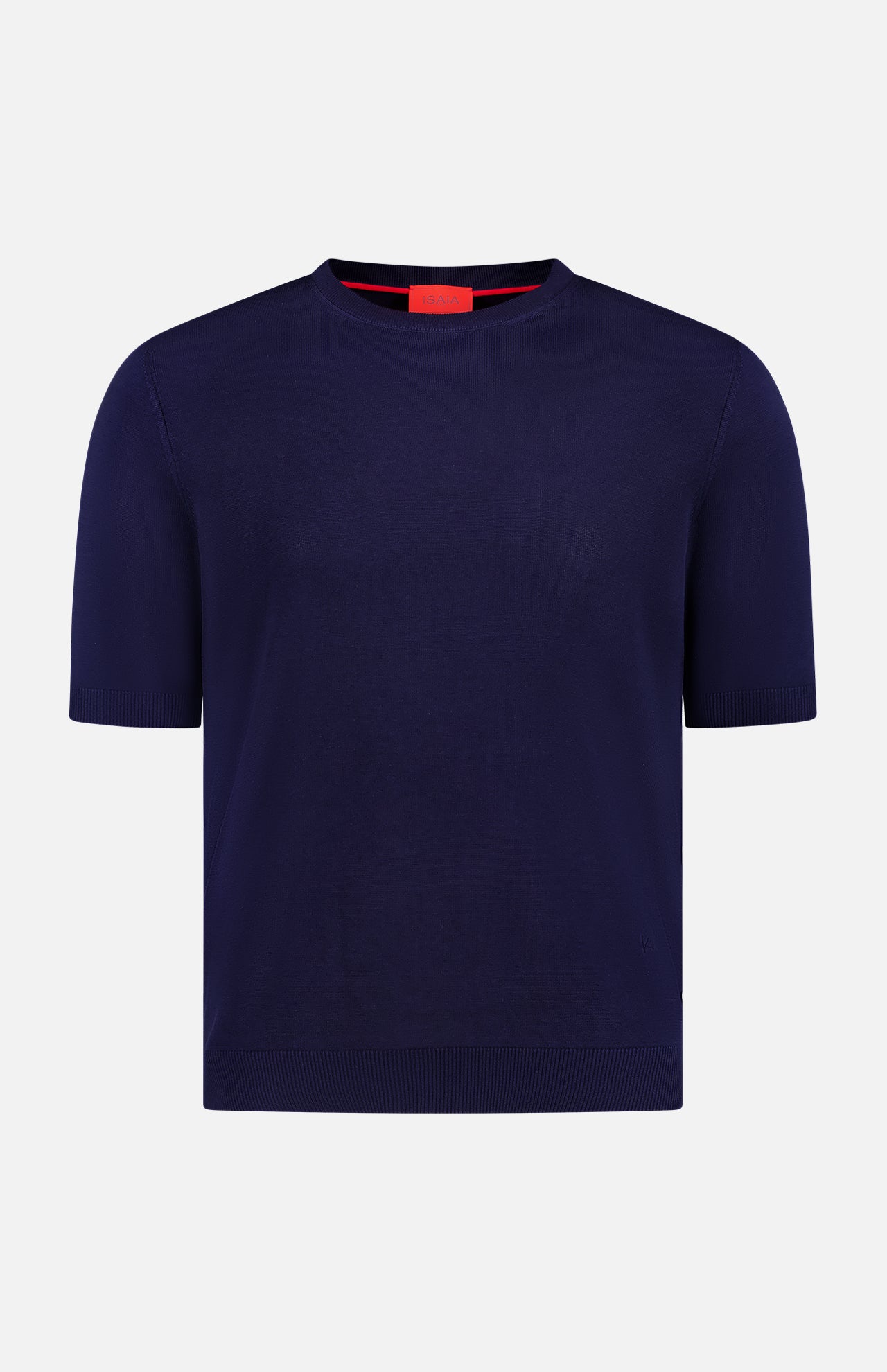Solid Silk Knit Tee (7760790683763)