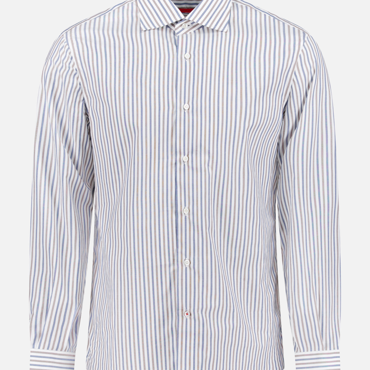 Stripes Cotton Dress Shirt (14693707121003)