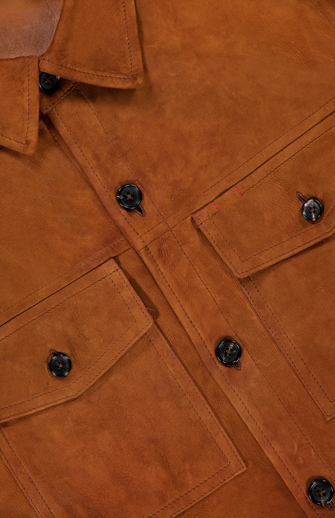 Suede Double Overshirt (7759360065651)