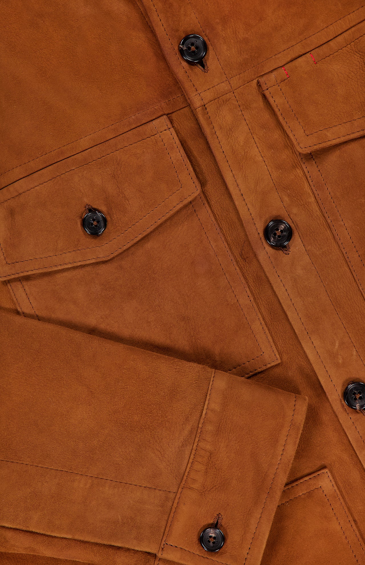 Suede Double Overshirt (7759360065651)