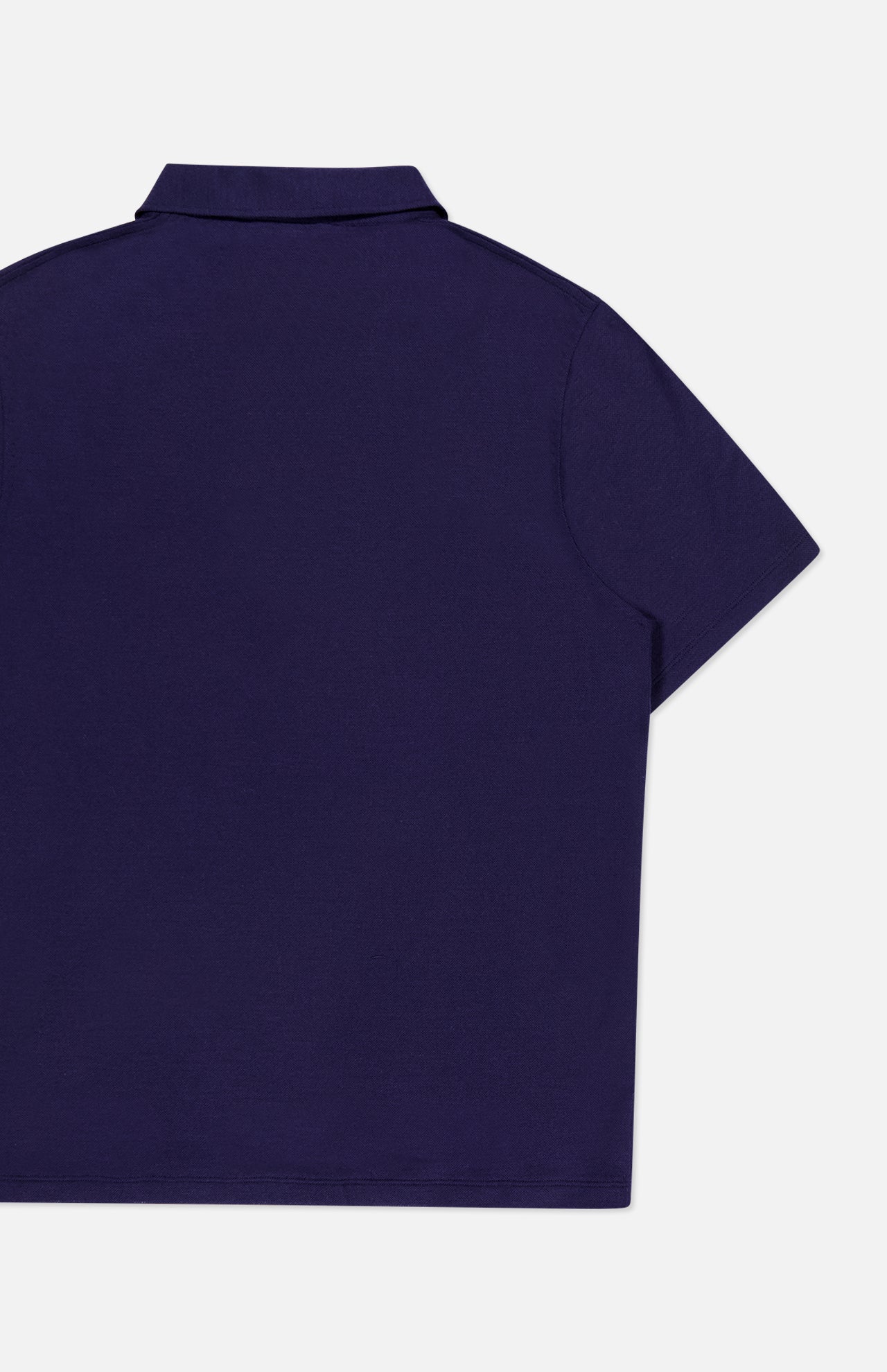 Zip Jersey Wool Piquet Short Sleeve Polo Shirt (7760790388851)
