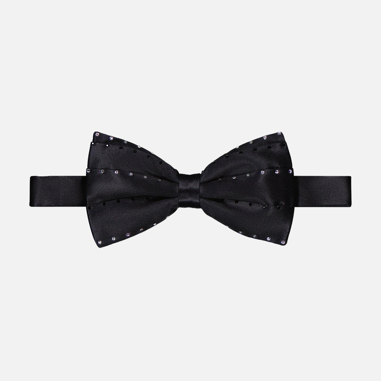 Clear and Black Swarovski Bowtie (7482921844851)