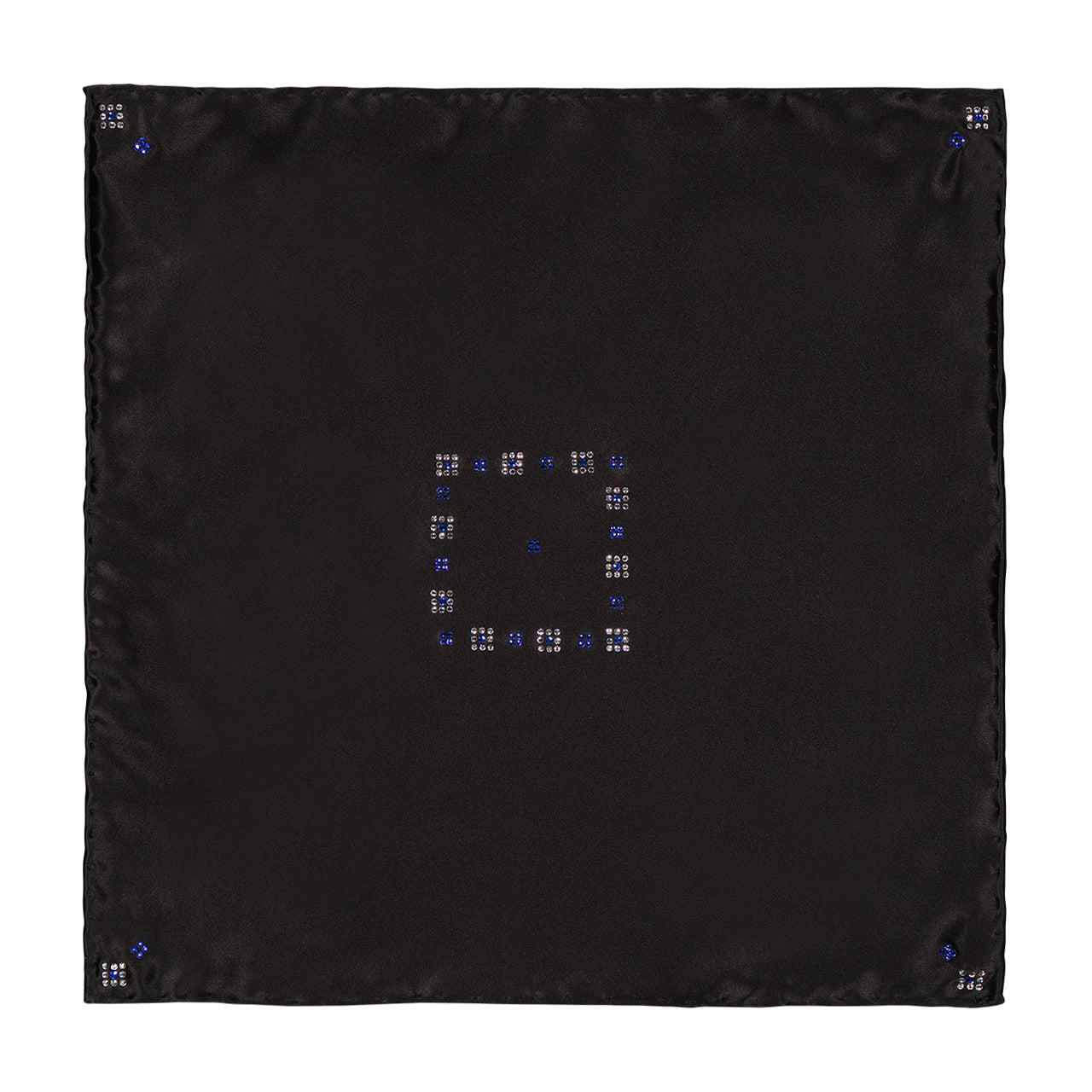 Swarovski Crystal Detailed Pocket Square (7145032384627)