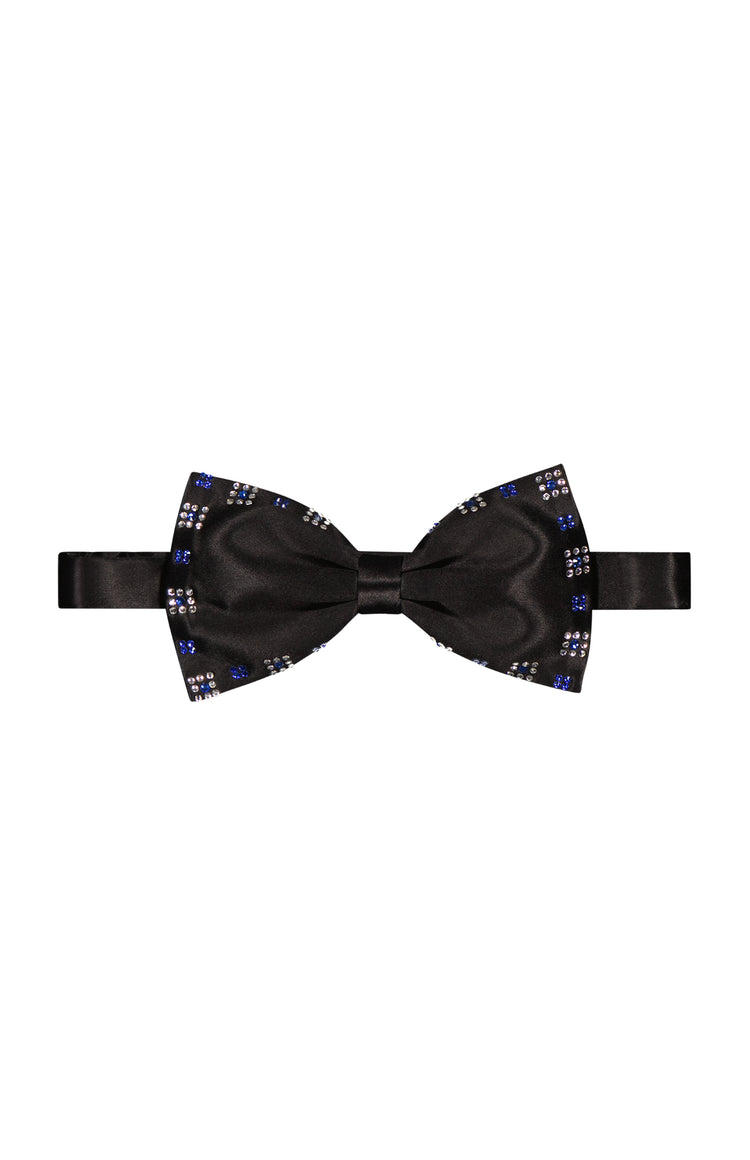 Swarovski Crystal Silk Bow Tie (7145032417395)
