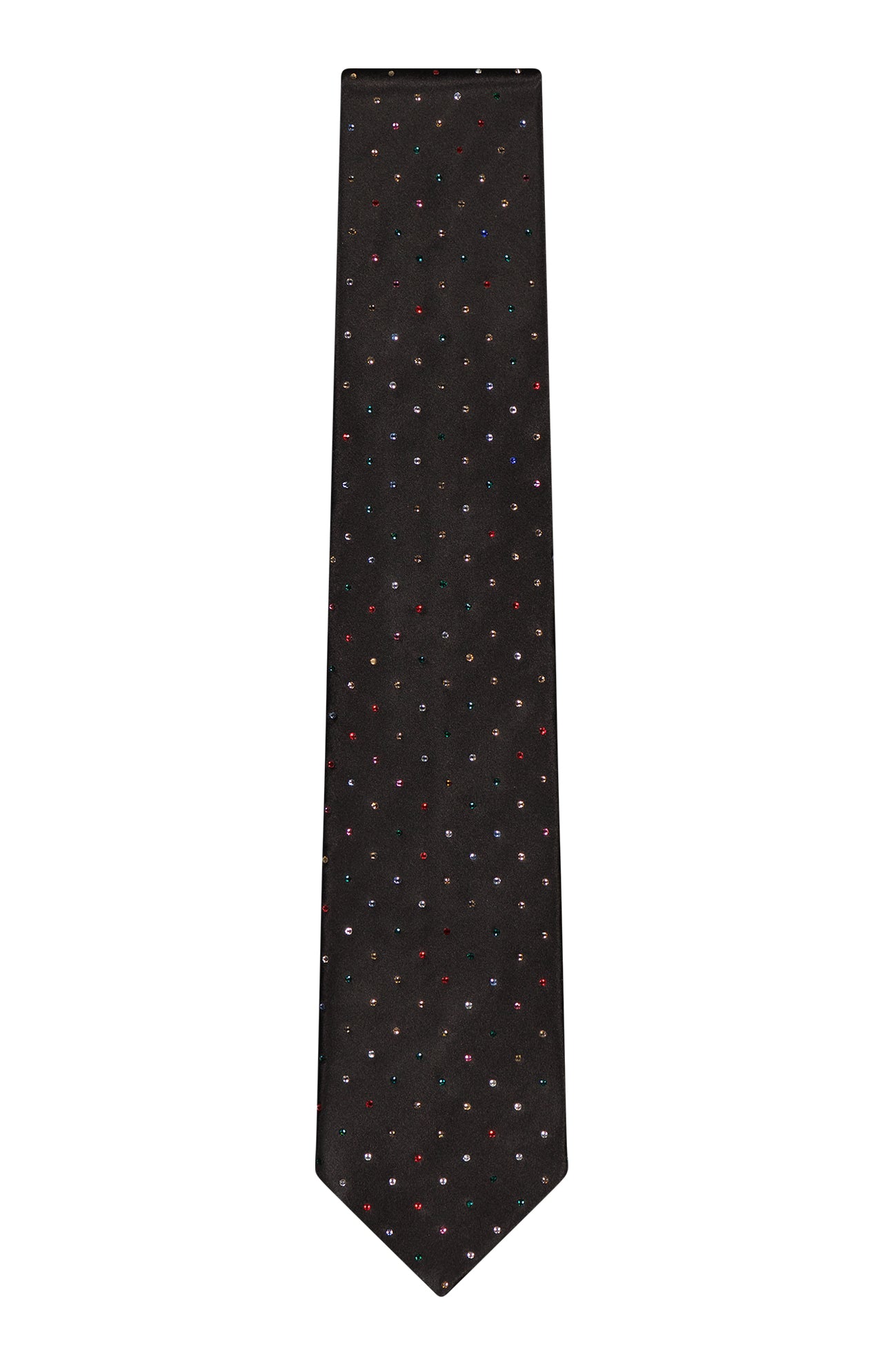 Swarovski Crystal Silk Tie (7145032351859)