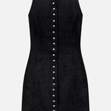 AMANDA UPRICHARDOliviera Button Detail Mini DressA.K. Rikk's