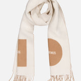 JACQUEMUSL Echarpe Rond Carre ScarfA.K. Rikk's