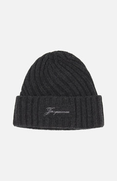 JACQUEMUSLe Bonnet Tourni Logo BeanieA.K. Rikk's