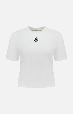 JW ANDERSONAnchor Embroidery Panelled Cropped T-ShirtA.K. Rikk's