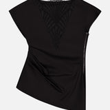 Asymmetric Draped Top (14669119422827)