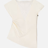 Asymmetric Draped Top (14669119357291)