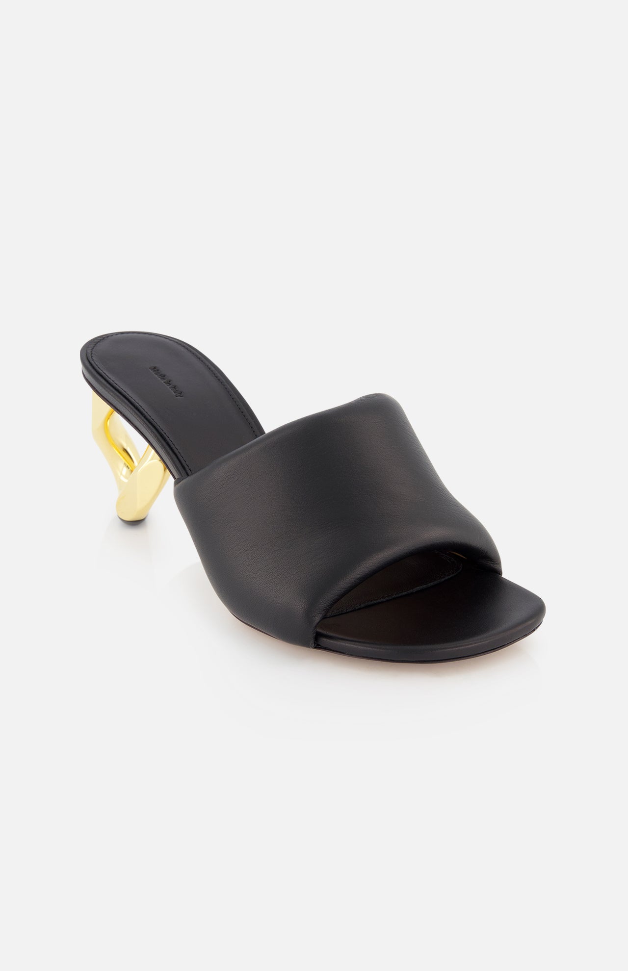 Chain Heel Open Mule Shoe (14622006804843)