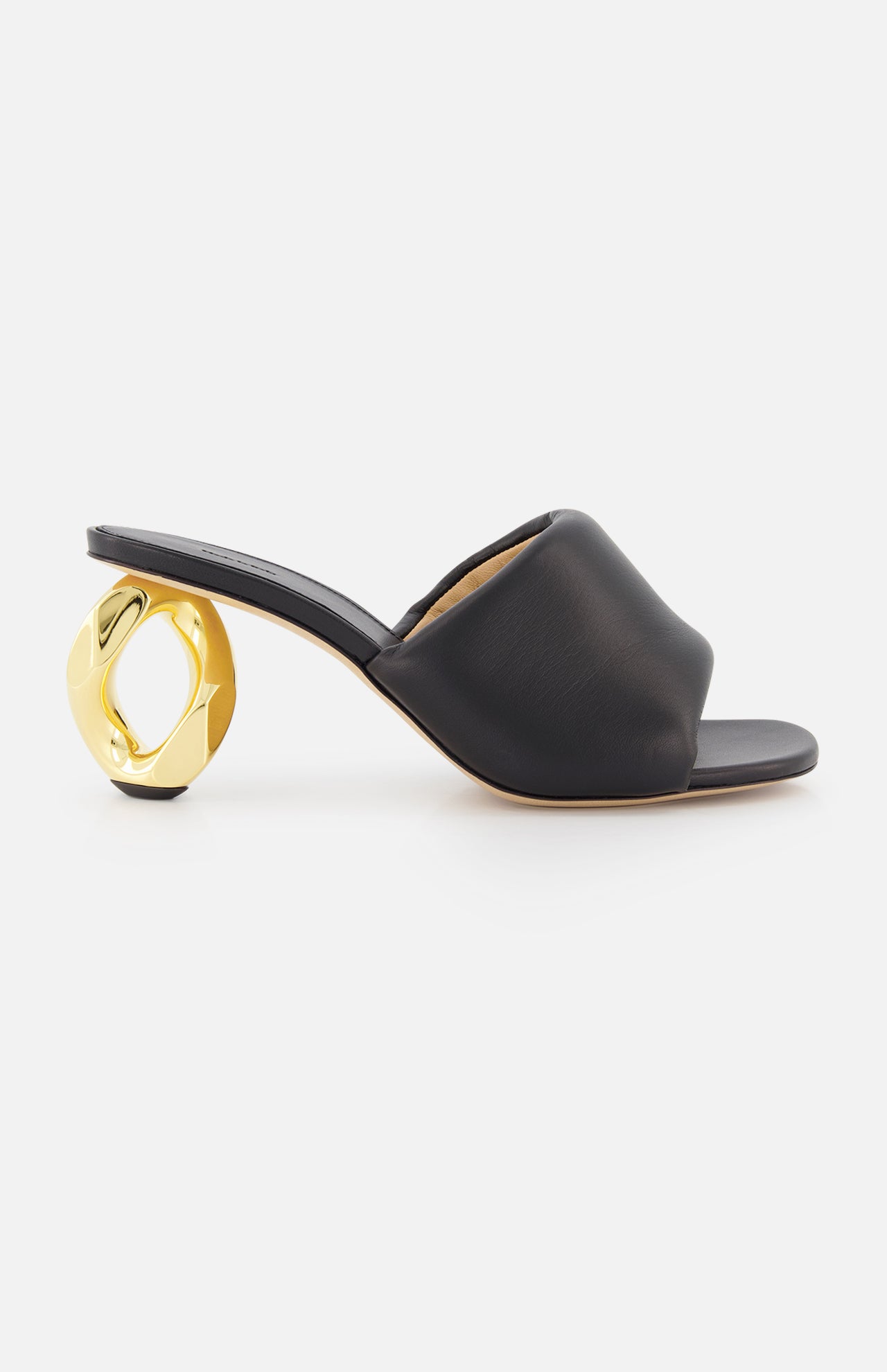 Chain Heel Open Mule Shoe (14622006804843)