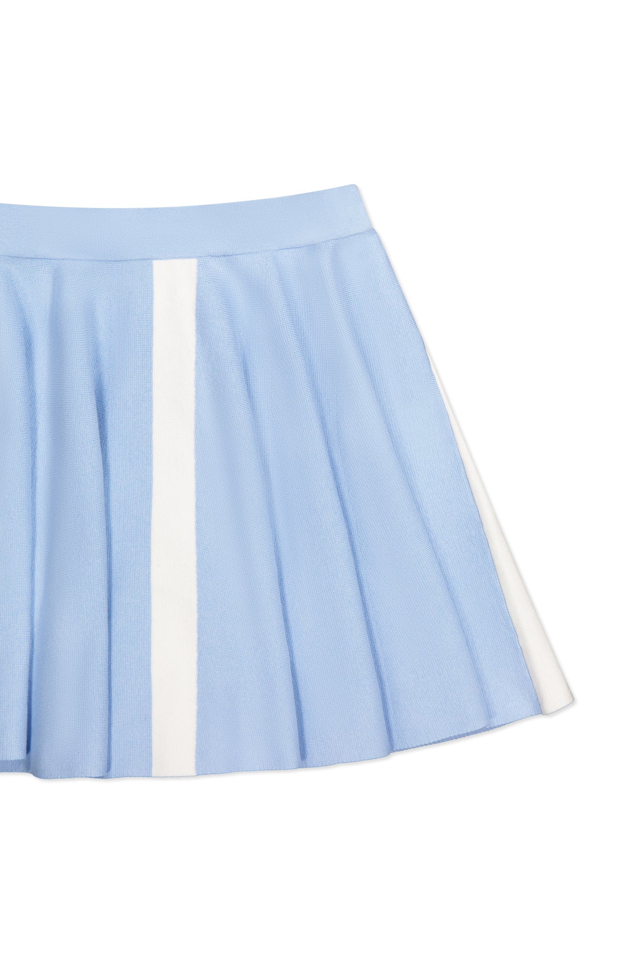 Contrast A Line Mini Skirt