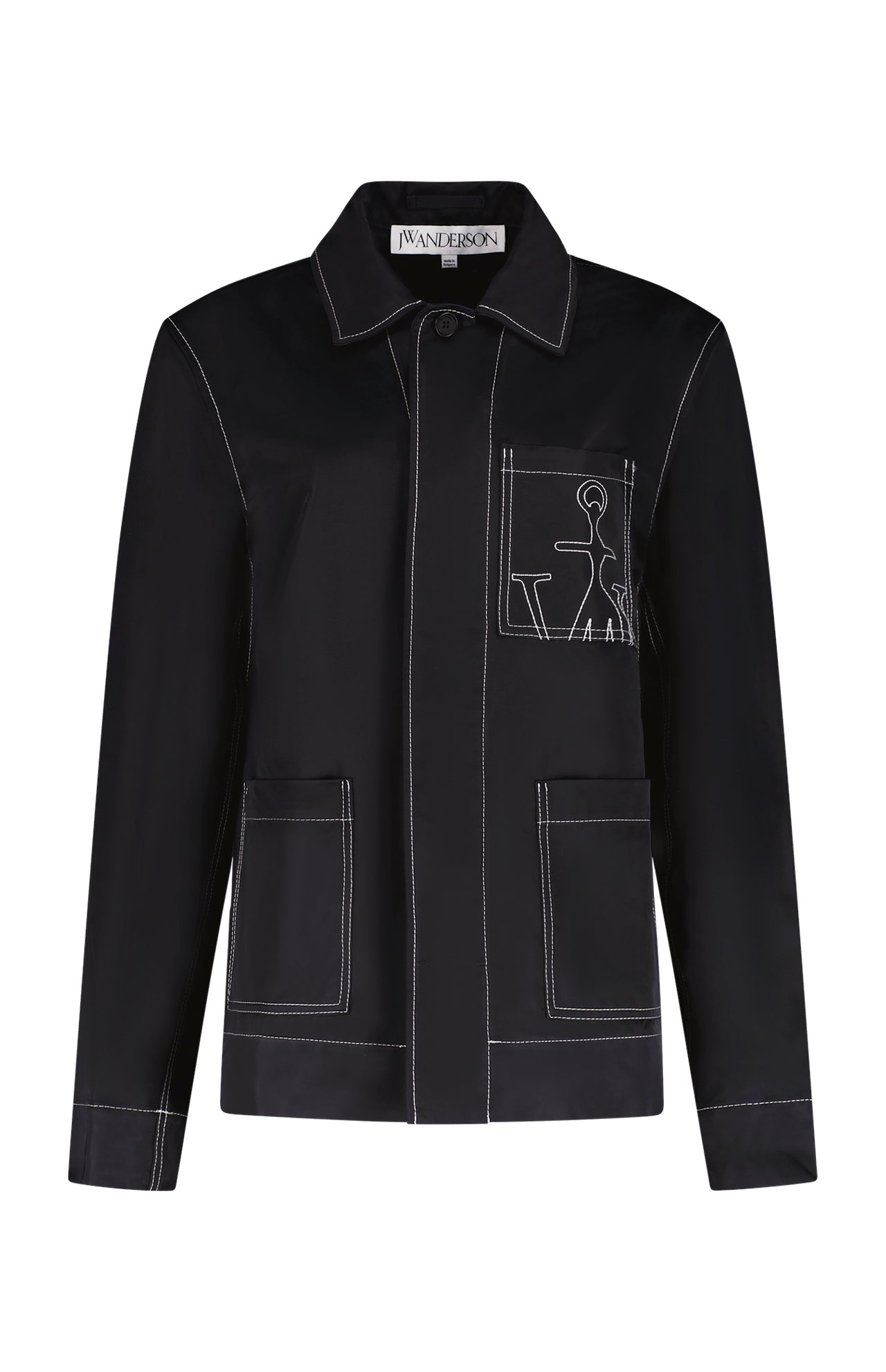 Contrast Seam Workwear Jacket (7312310042739)