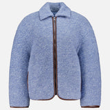 Contrast Trim Casual Jacket (14687242682731)