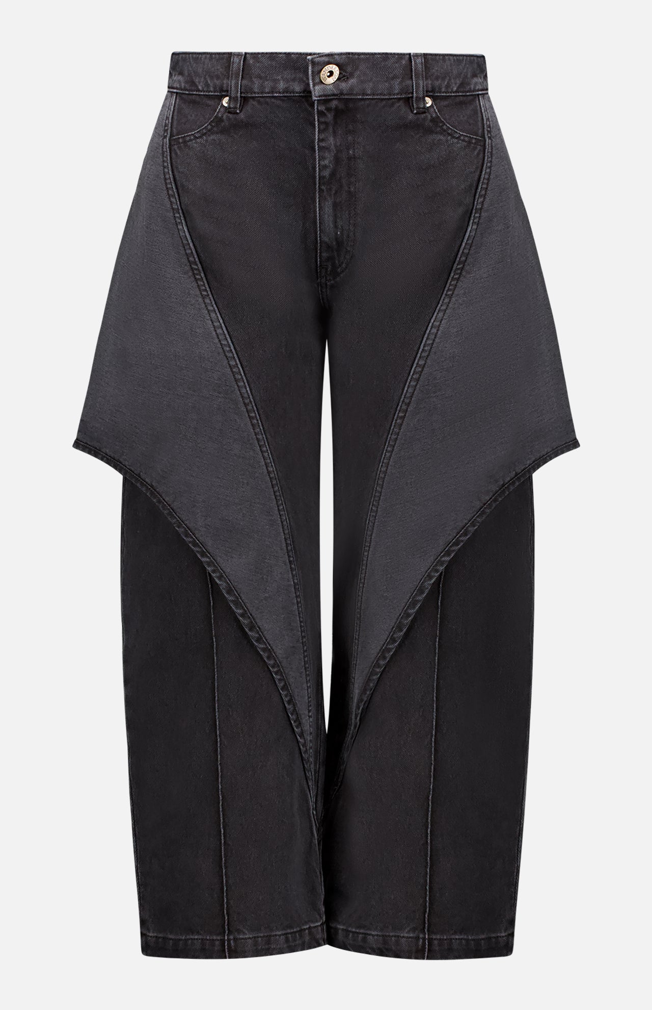 Cropped Structural Jeans