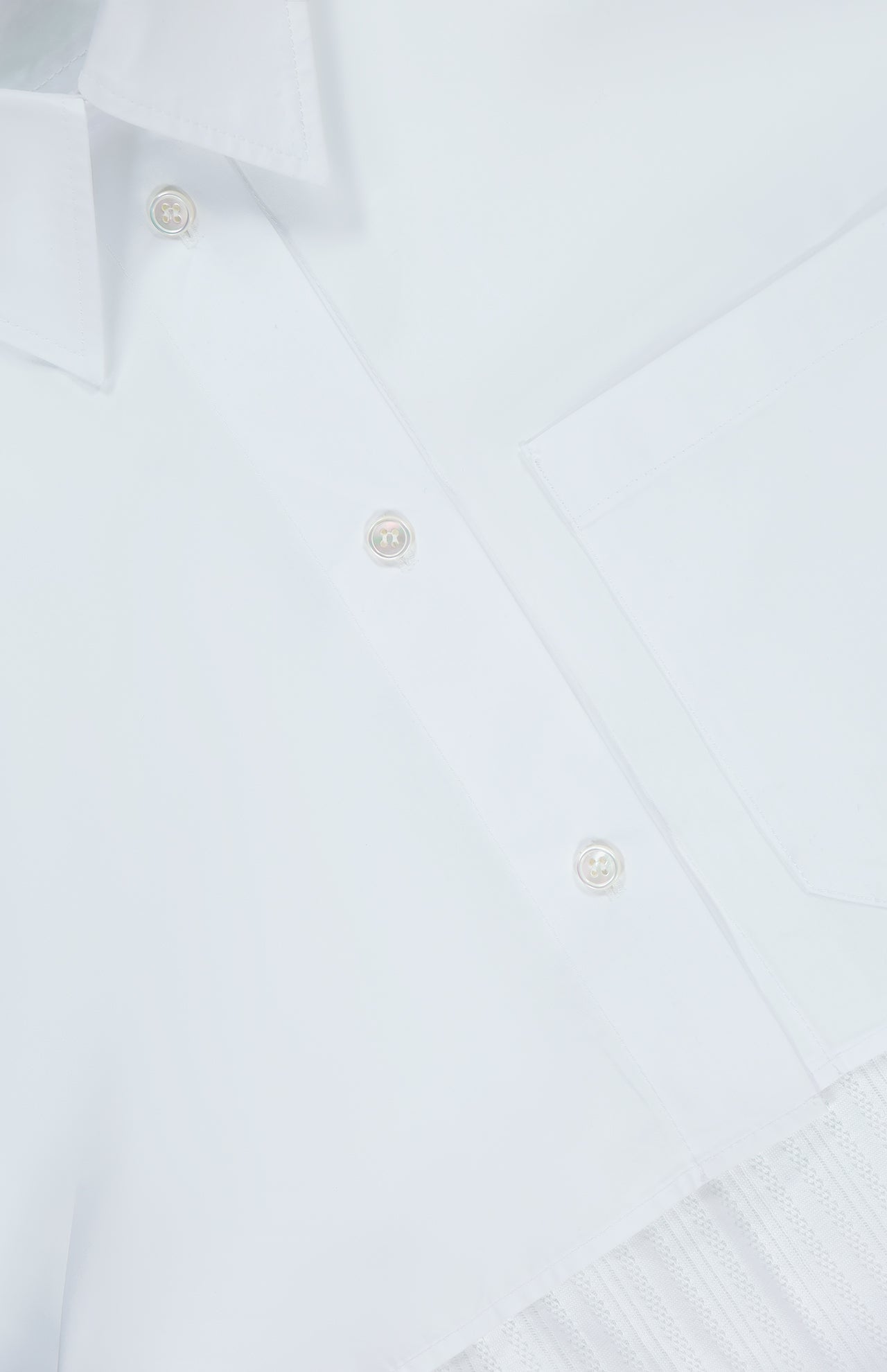 Front Knot Hybrid Shirt Dress