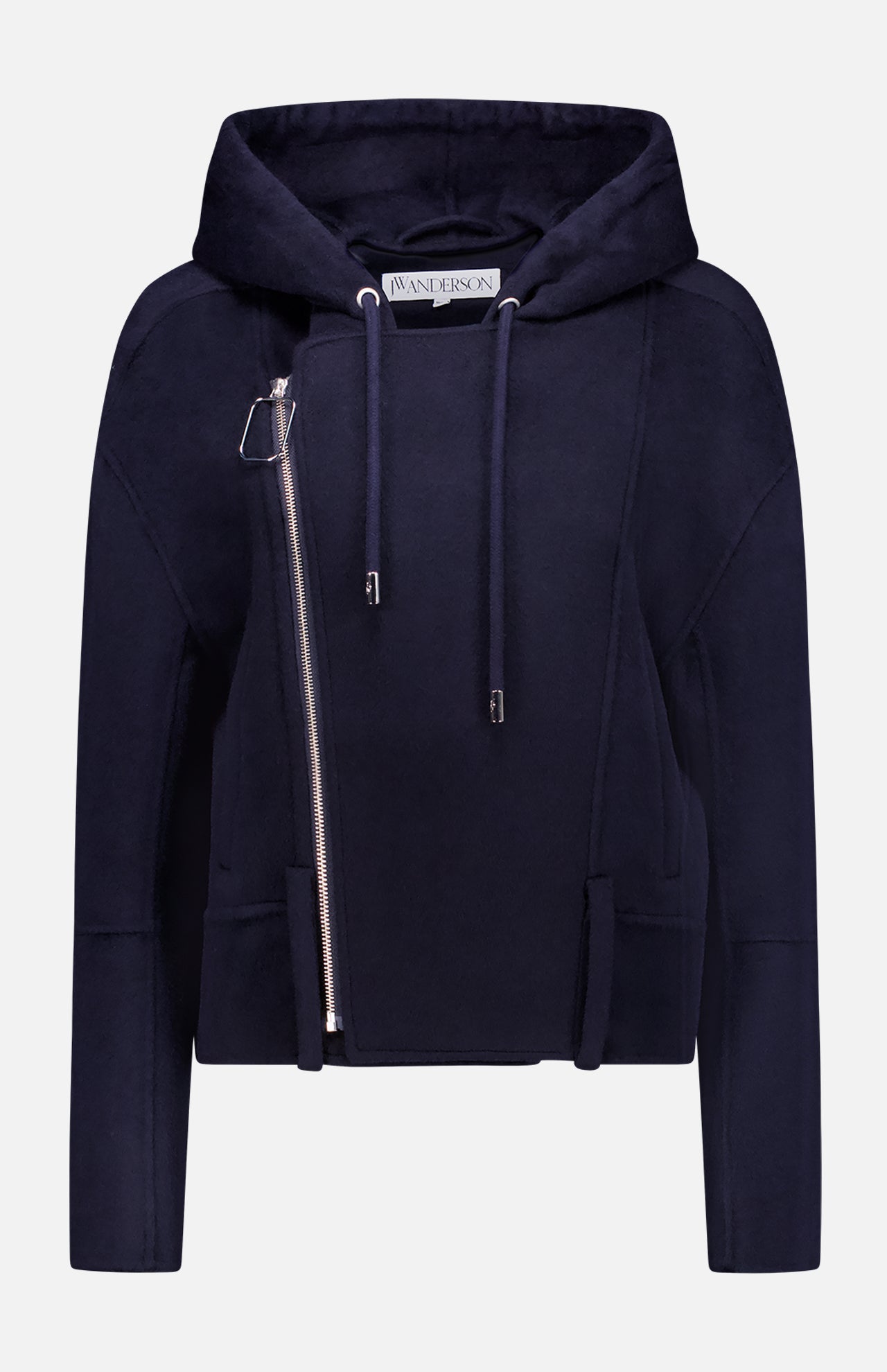 Hooded Biker Jacket