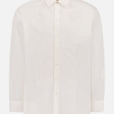 Oversized Lace Appliqué Shirt (14622007329131)