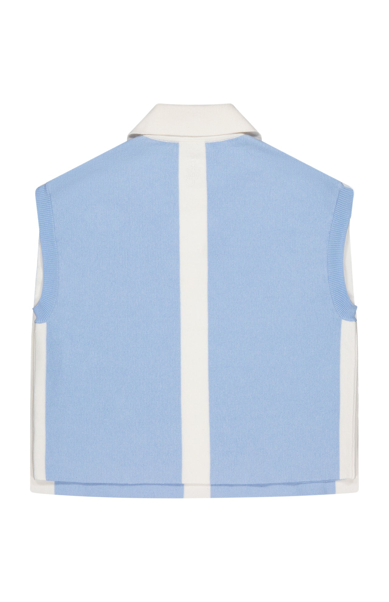 Layered Contrast Polo Vest (7312310272115)