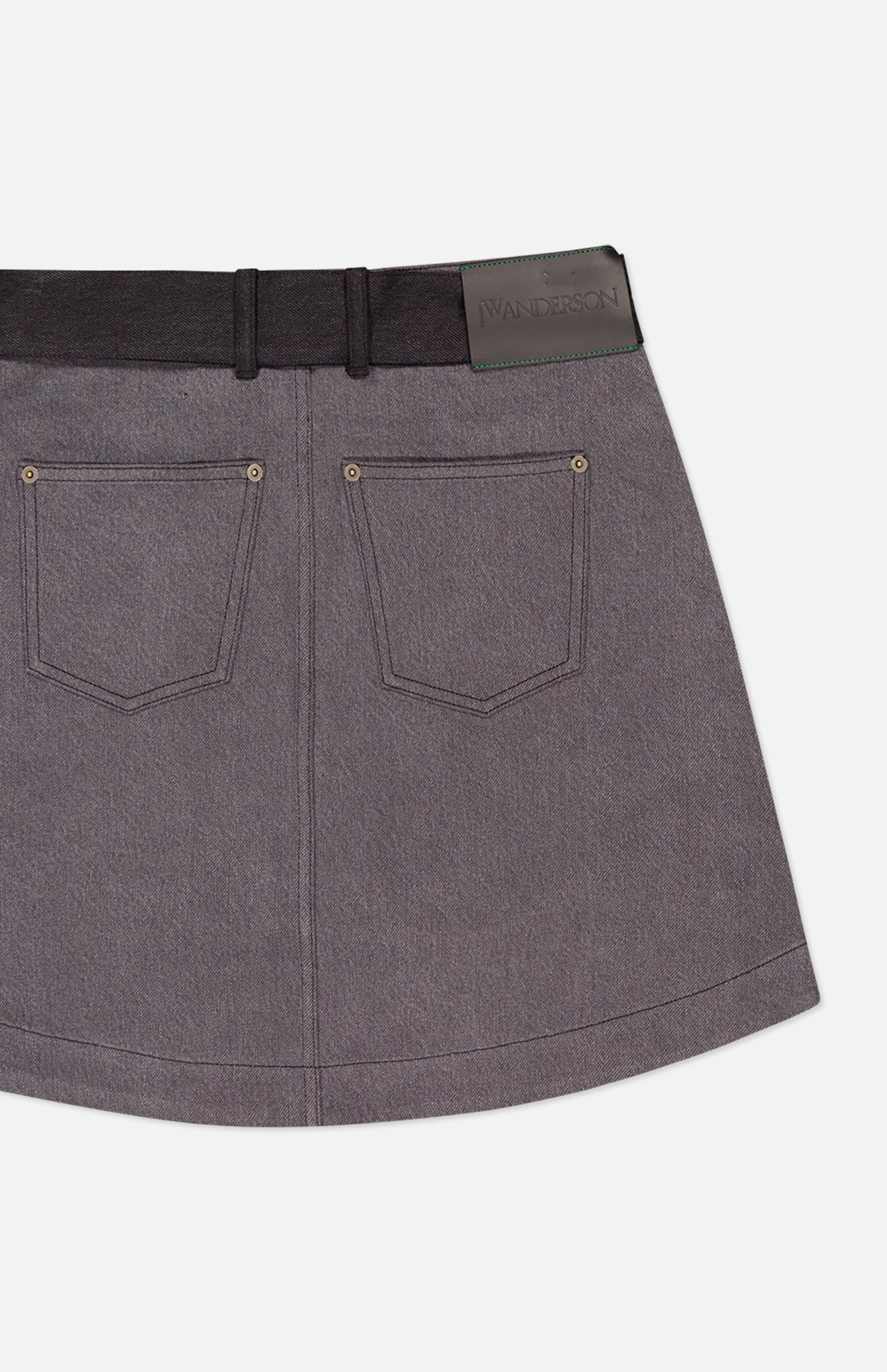 Panelled Mini Skirt (7706359529587)