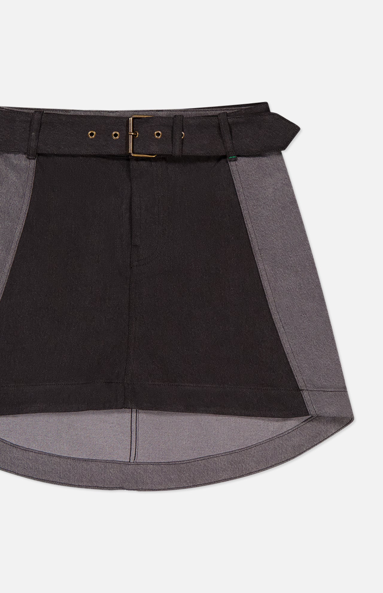 Panelled Mini Skirt (7706359529587)