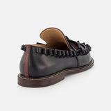 Ruffle Leather Moccasin Loafer (14642259624299)