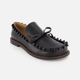 Ruffle Leather Moccasin Loafer (14642259624299)