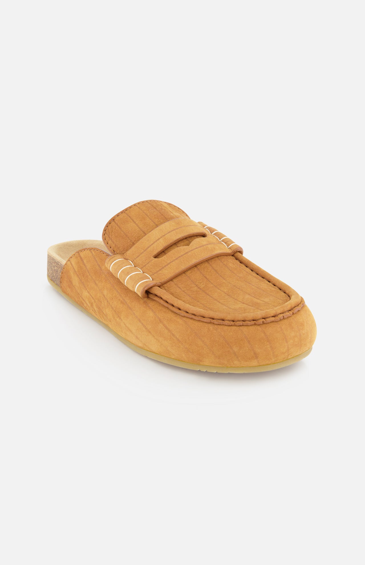 Stitch Suede Loafer (14687242879339)