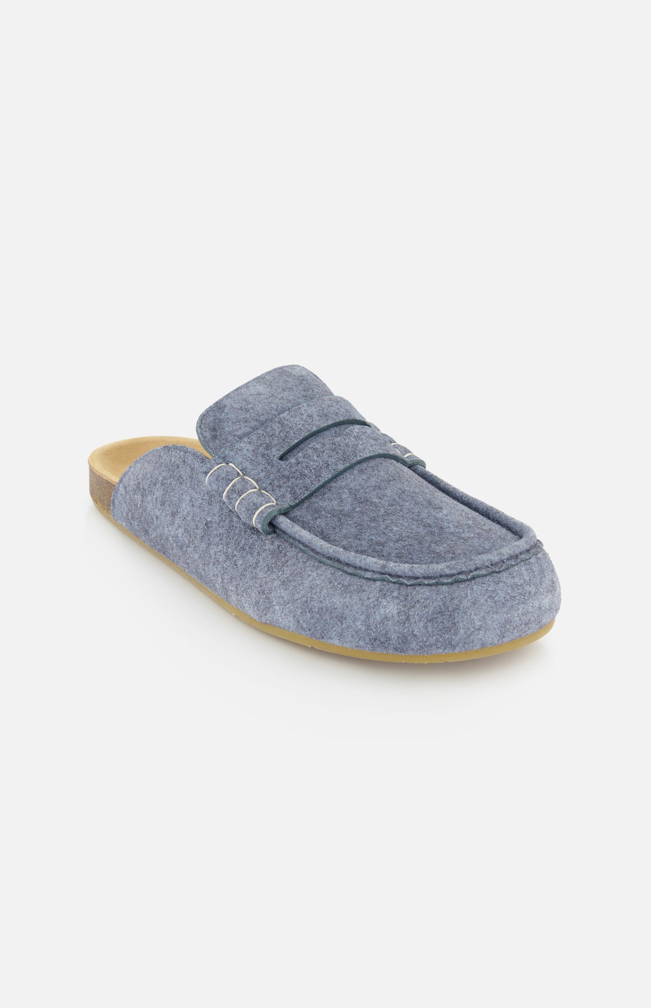 Denim Stitch Slip On Loafer (14695722680683)