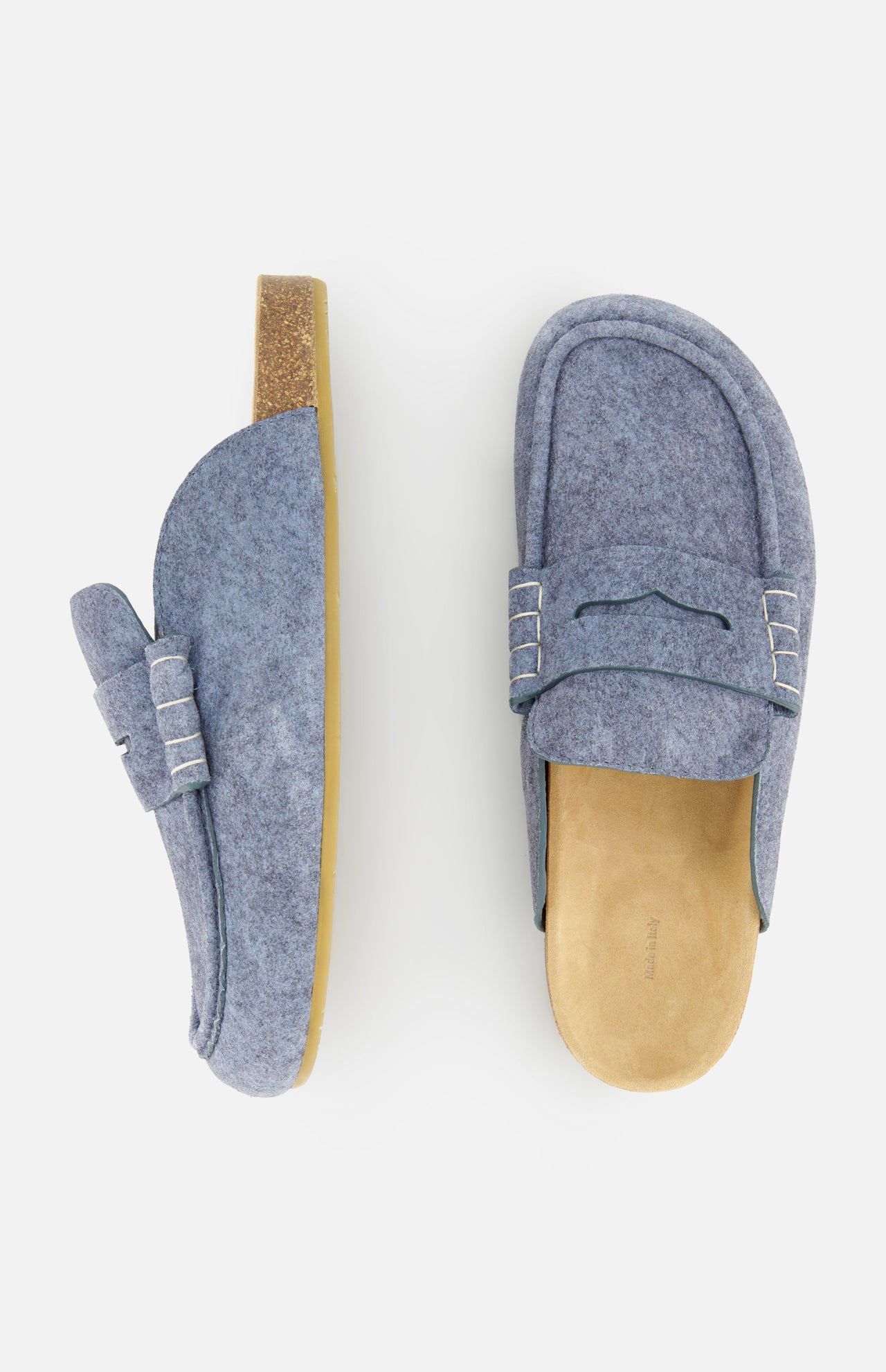 Denim Stitch Slip On Loafer (14695722680683)