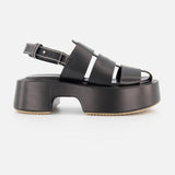 Stripe Platform Sandal (14622006935915)