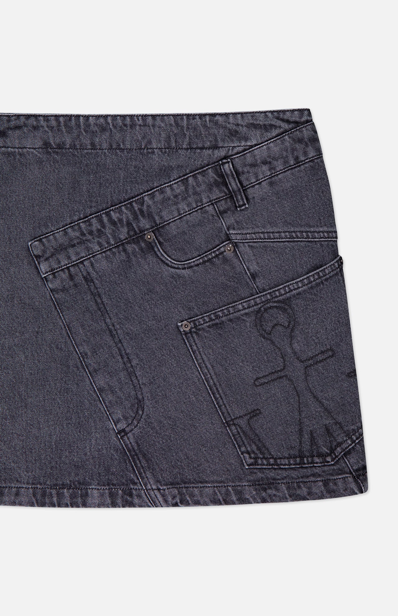 JW Anderson Women's Twisted Mini Skirt | A.K. Rikk's