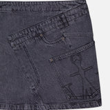 Twisted Mini Skirt (7503628140659)