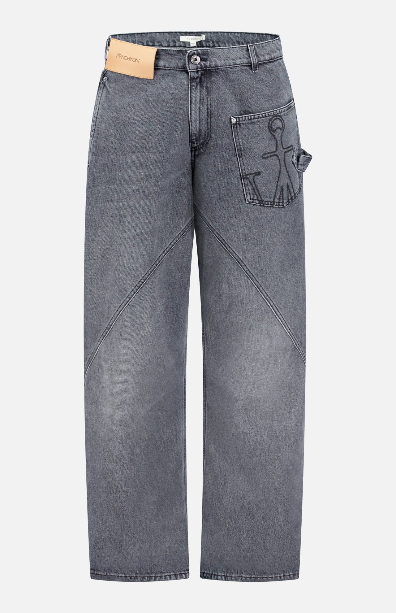 Oversized Twisted Workwear Jeans (14695722647915)