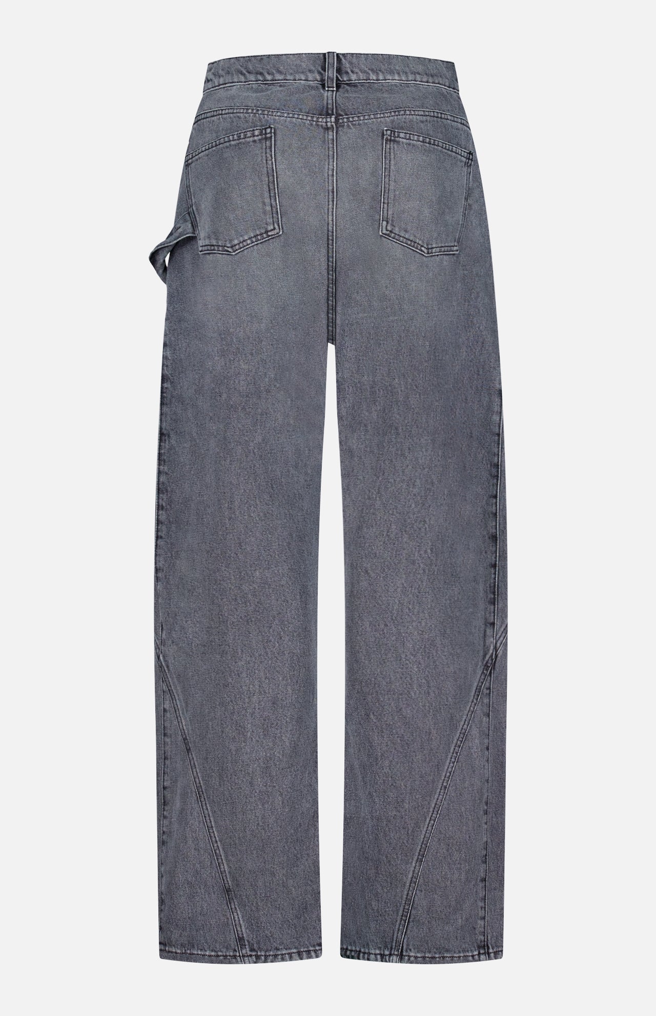 Oversized Twisted Workwear Jeans (14695722647915)