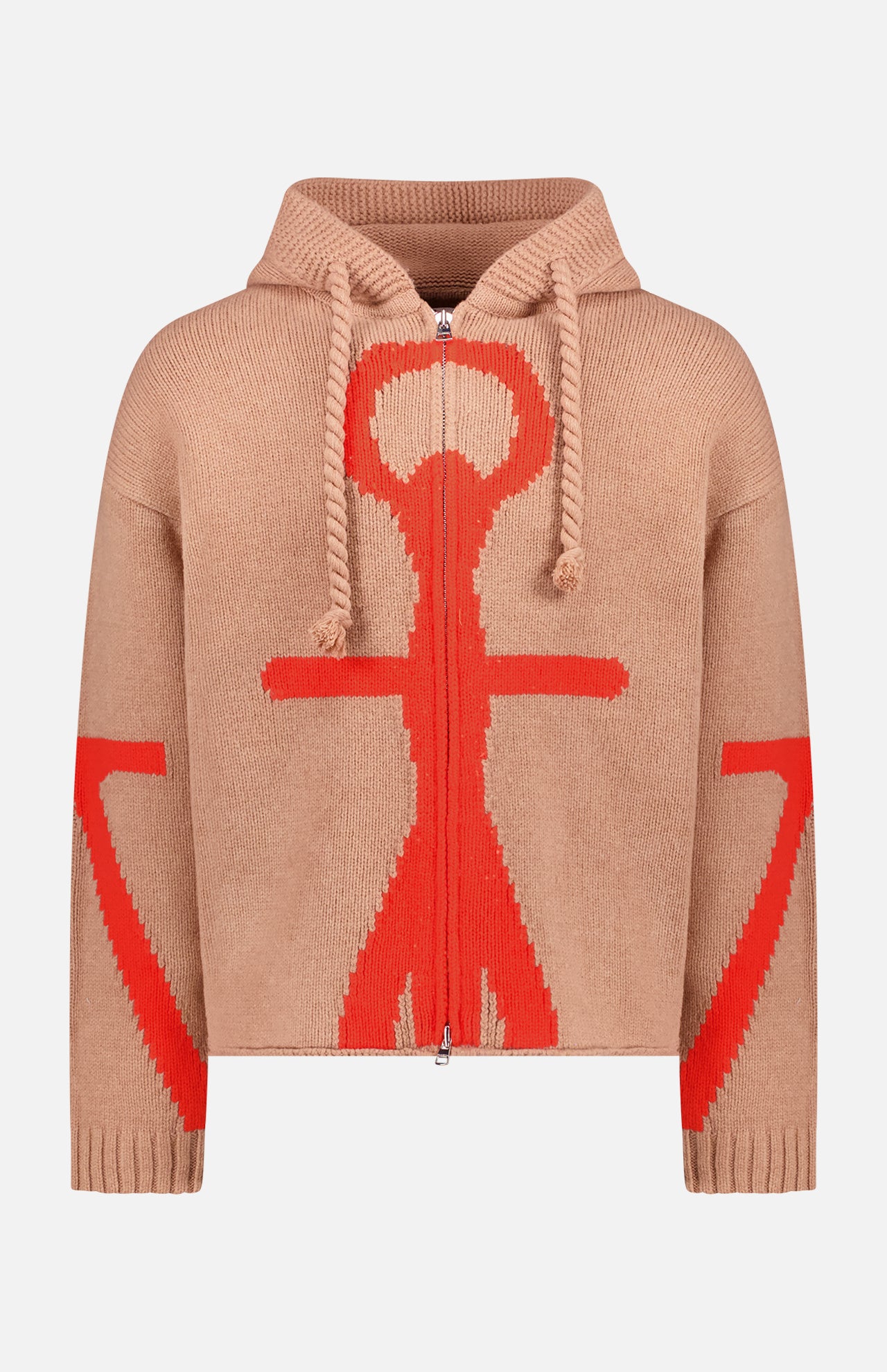 Zip Up Anchor Hoodie (14622007492971)