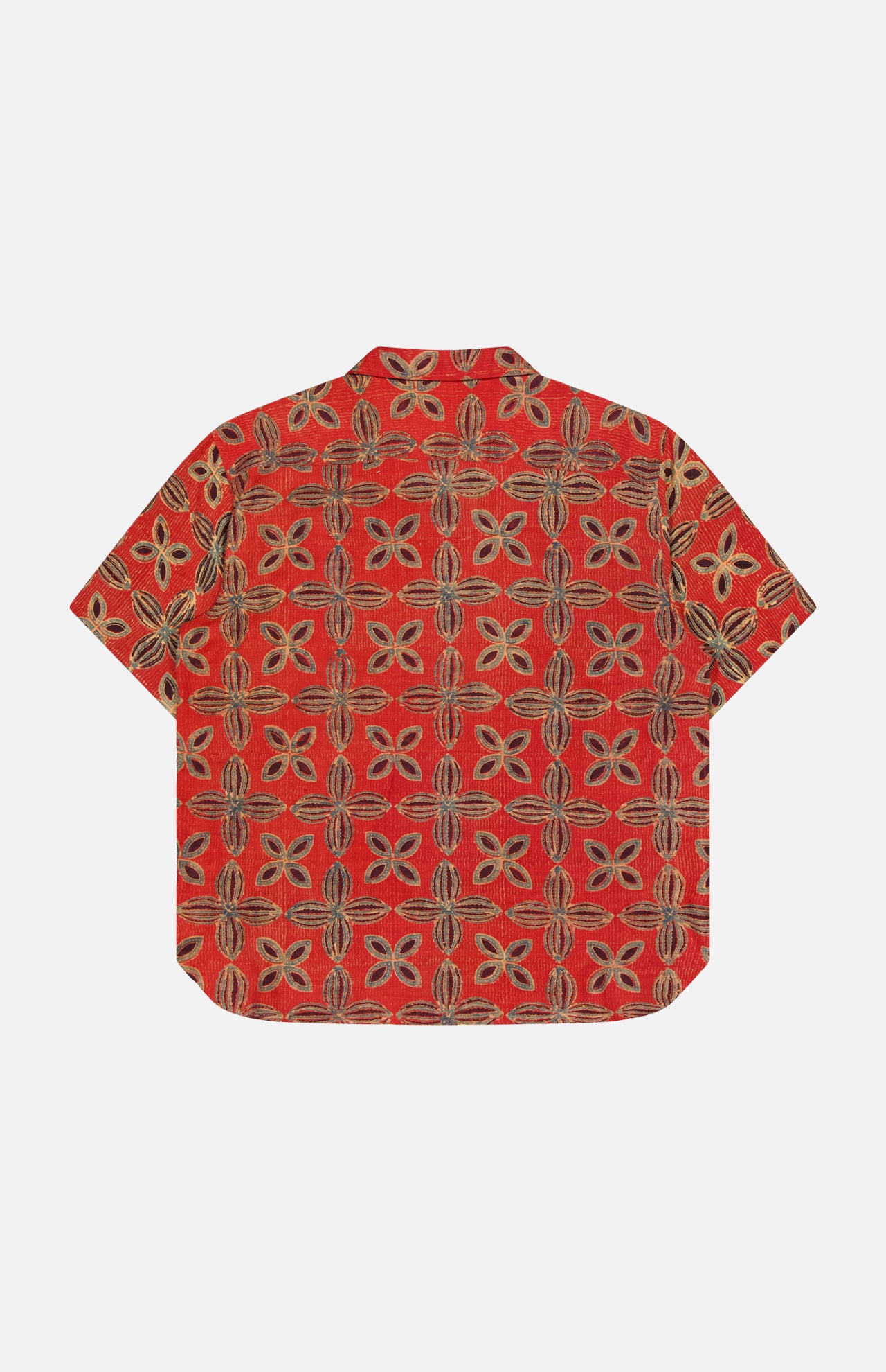 Ronon Short Sleeve Silk Shirt (14687116067179)