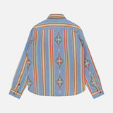 Woody Cotton Print Overshirt