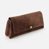 Audrey Suede Art Deco Clutch (14730286006635)