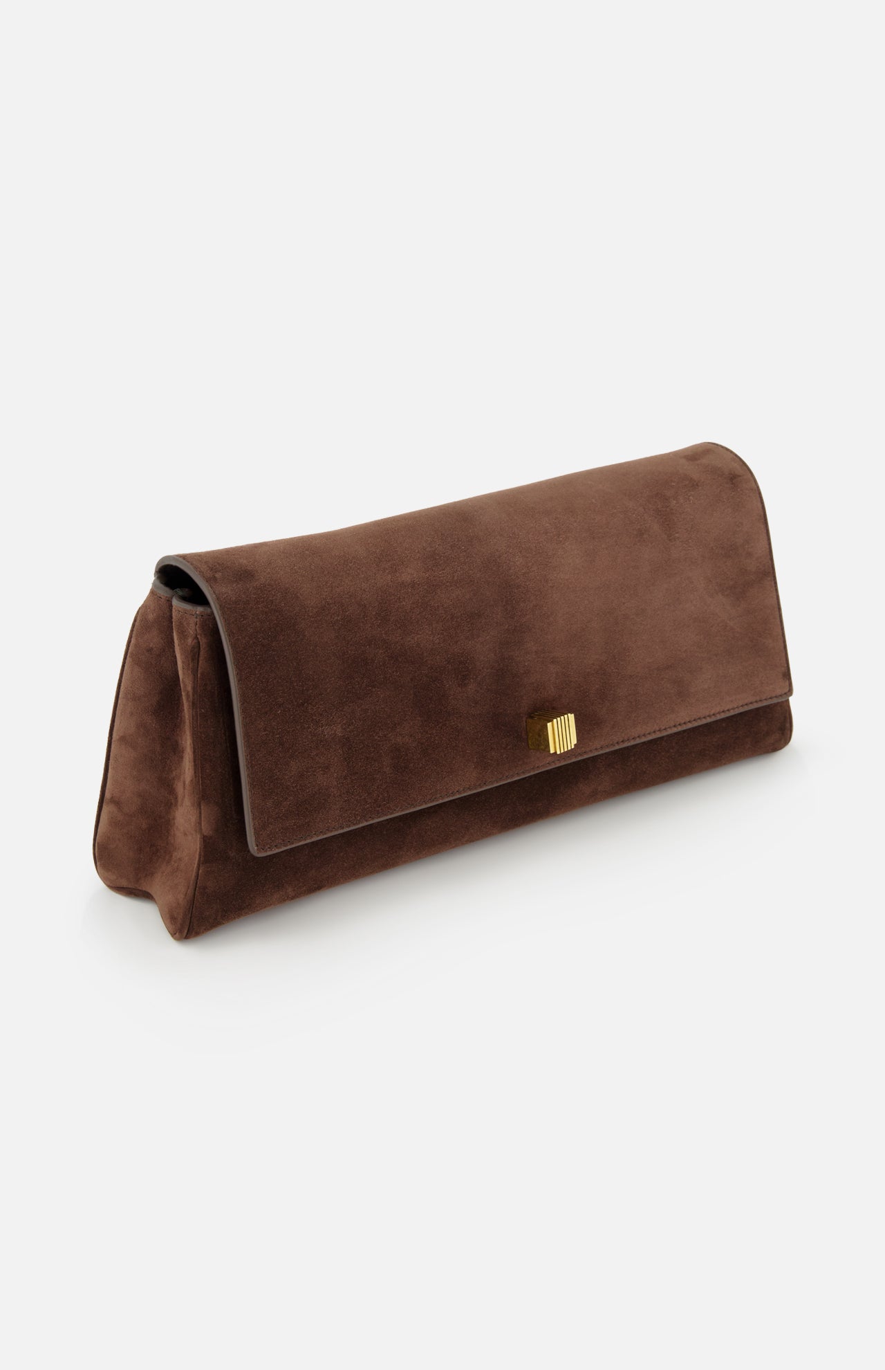 Audrey Suede Art Deco Clutch (14730286006635)