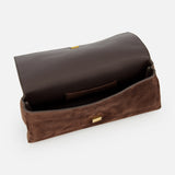 Audrey Suede Art Deco Clutch (14730286006635)